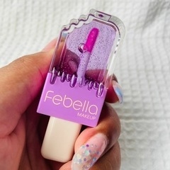 Lip Gloss com Glitter Picolé - Febella - LG40511 - UNIDADE - COR ALEATÓRIA
