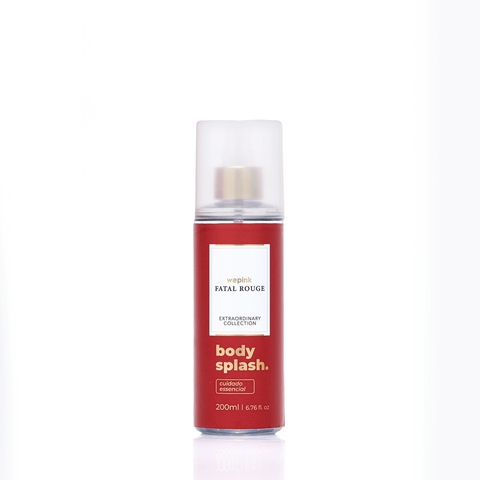 Body Splash Fatal Rouge Desodorante Colônia 200 ml - Wepink