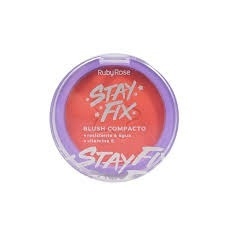 Blush Compacto Stay Fix - Hb5713- COR Lyra - Ruby Rose