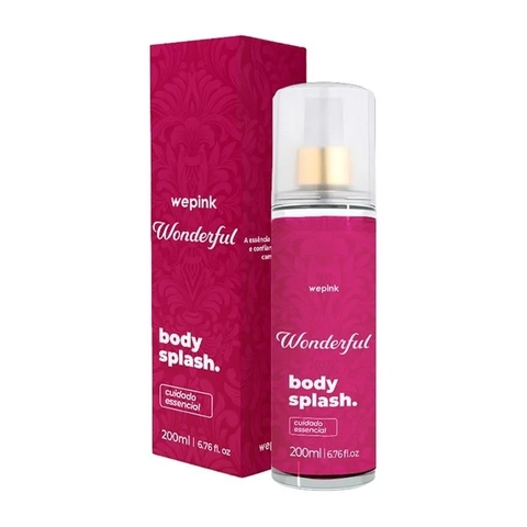 Body Splash Wonderful Desodorante Colônia 200ml - We pink