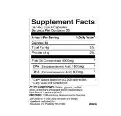 Omega 3 Rx Dr Sears – Alta pureza EPA DHA | Ideal para reseteo intestinal en internet