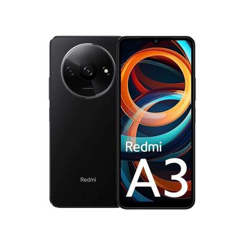 CELULAR XIAOMI REDMI A3X 128GB – 4GB RAM Negro Ocaso