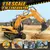 Excavadora de Control Remoto, 1/14 Escala Juguetes RC para Niños, 15 Canal Completo Funcional Vehículos de Construcción con Herramientas Metal Breaker & Electric Gripper - tienda online