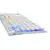 Teclado Redragon Horus TKL White red switch spanish K622W-RGB-SP en internet