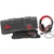 COMBO 4 en 1 TRUST ZIVA (Teclado + Mouse + Auriculares + Pad)