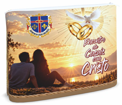 Necessaire 14x20 Religioso Encontro De Casais Em Cristo ECC