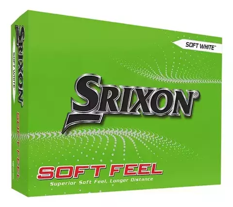 Pelotas Srixon Soft Feel Blanca x12 Unidades