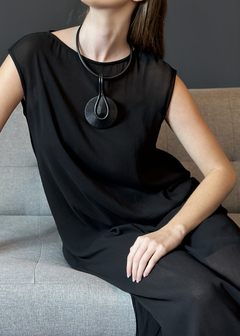 Colar Gancho Curto - Preto - comprar online