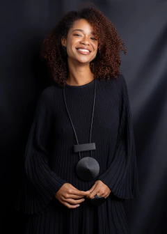 Colar Tóquio - Preto - PONTO ATELIER