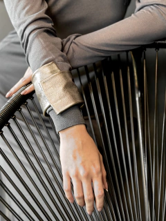 Pulseira Couraça Prateada - comprar online