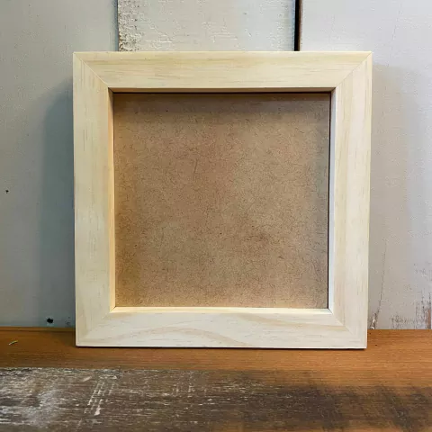 QUADRO MOLDURA PINUS QUADRADO 20X20