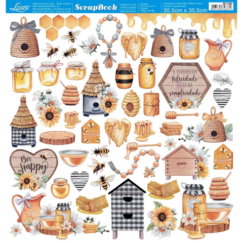 PAPEL SCRAPBOOK DUPLA FACE SD-1264