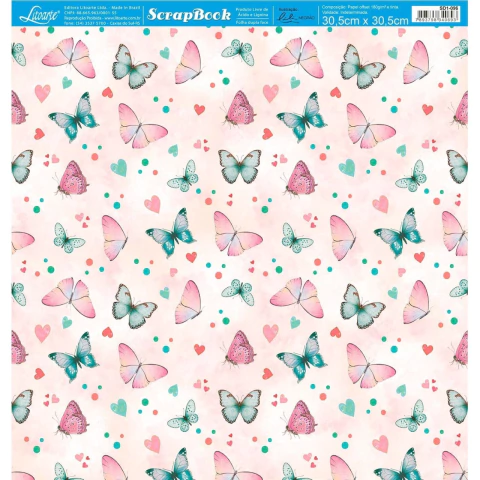 PAPEL SCRAPBOOK DUPLA FACE SD1-096