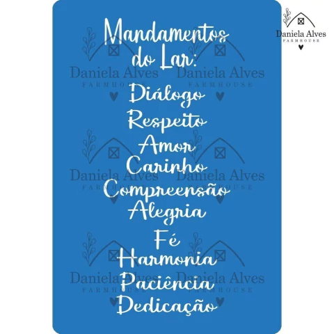 MANDAMENTOS DO LAR STFR317