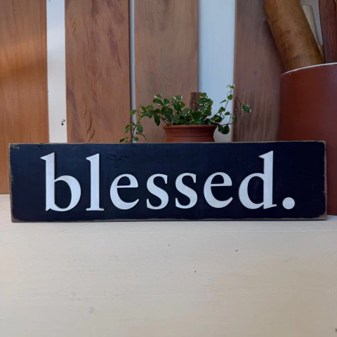 PLACA BLESSED - comprar online