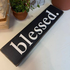 PLACA BLESSED na internet