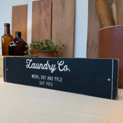 PLACA LAUNDRY na internet