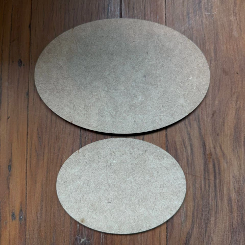 BASE APLIQUE OVAL MDF - comprar online