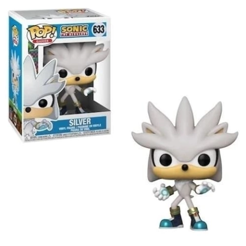 FUNKO POP SILVER 633 SONICTHE HEDGEHOG