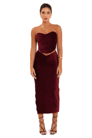 Corset Marsala Sofia