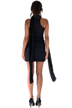 Lili black dress - Stel Kaster