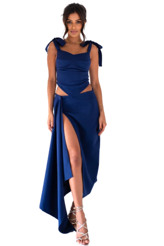 Saia Jasmin Azul
