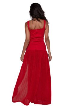 Red Poá Dress - buy online