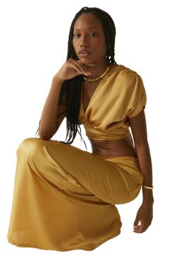 Blusa Gold Sereia na internet