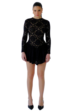 Angel Black Dress