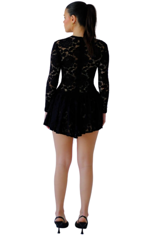 Vestido Angel preto