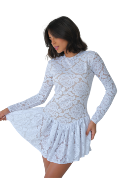 Vestido Angel branco - Stel Kaster