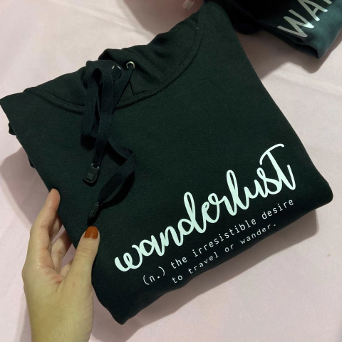 Canguru Moletom Wanderlust