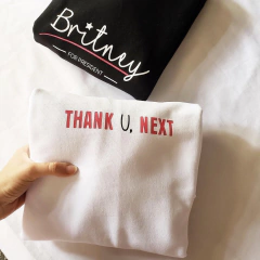 Moletom Ariana Grande - Thank U, next - comprar online