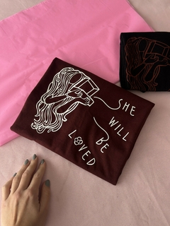 Camiseta She will be loved - loja online