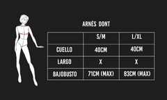 Imagen de Arnes DONT Charol