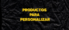Banner de la categoría PERSONALIZADOS