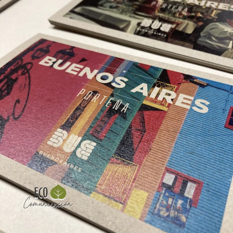 #108CR Postales A6 en cartulina reciclada 260g - comprar online