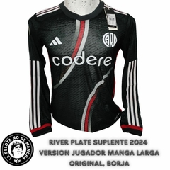 River 2024 original versión jugador tercera equipación Manga larga Borja