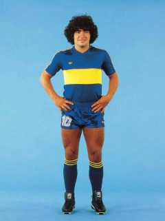 CAMISETA BOCA JUNIORS 1981 Celeste - tienda online