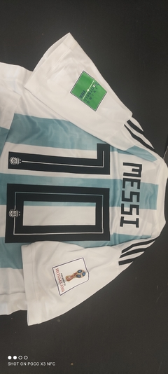 Camiseta AFA Rusia 2018 Titular vs Francia en internet