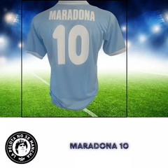 CAMISETA NAPOLI BUITONI CELESTE MARADONA - comprar online