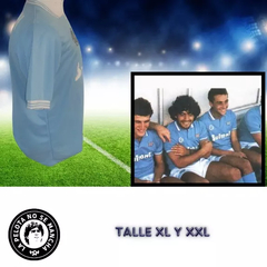 CAMISETA NAPOLI BUITONI CELESTE MARADONA en internet