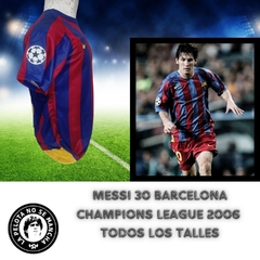 Barcelona 2006 Messi champions league en internet