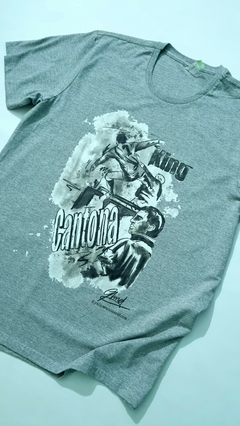 Cantona (cinza) - Yellow's Soccer Store