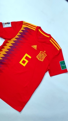 Espanha 2018 (home) - Iniesta #6 - comprar online