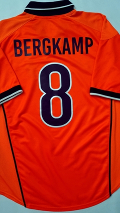 Holanda 1998 (home) - Bergkamp #8 - Yellow's Soccer Store