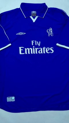 Chelsea 2001 (home) - Zola #25 - Yellow's Soccer Store