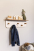 OUTLET - Biblioteca con perchero - comprar online