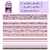 Kit 10 fitas adesivas decorativas / Washi tapes Sanrio - Lady Goth