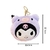 Chaveiro porta moedas de pelúcia Kuromi - comprar online